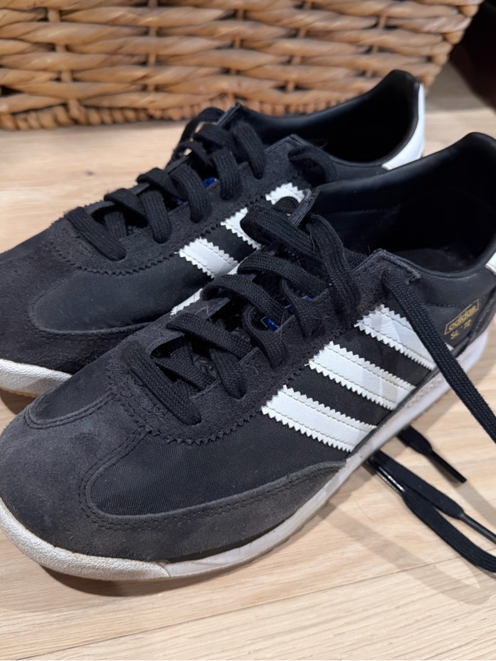 adidas kids SL 72 Black Sneakers